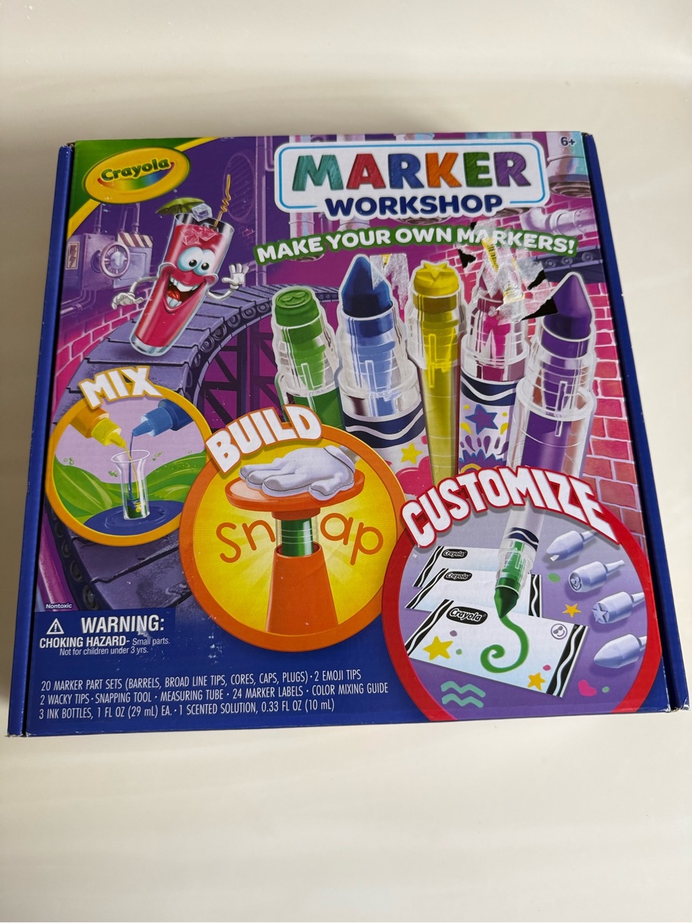 New Crayola Marker Workshop Kit - Make Your Own Markers